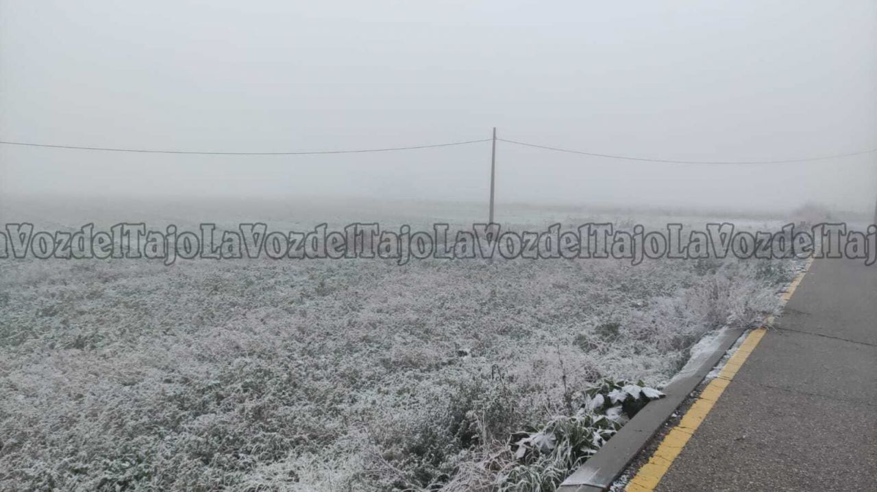 Nieve en el barrio de Azucaica (Toledo)