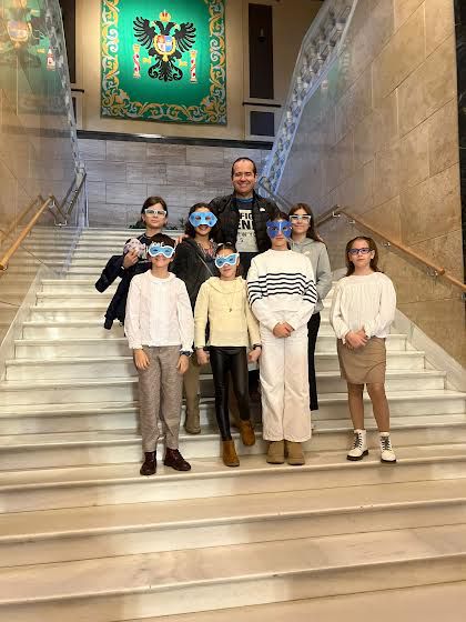 El CEIP Antonio Machado de Talavera visita el Congreso de los Diputados