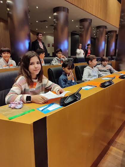 El CEIP Antonio Machado de Talavera visita el Congreso de los Diputados