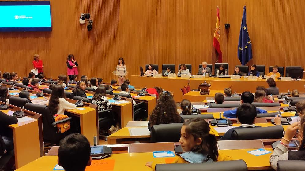 El CEIP Antonio Machado de Talavera visita el Congreso de los Diputados