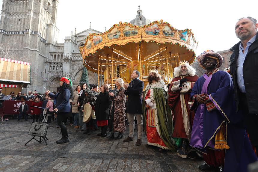 Los Reyes Magos ya están en Toledo: las fotos de su llegada