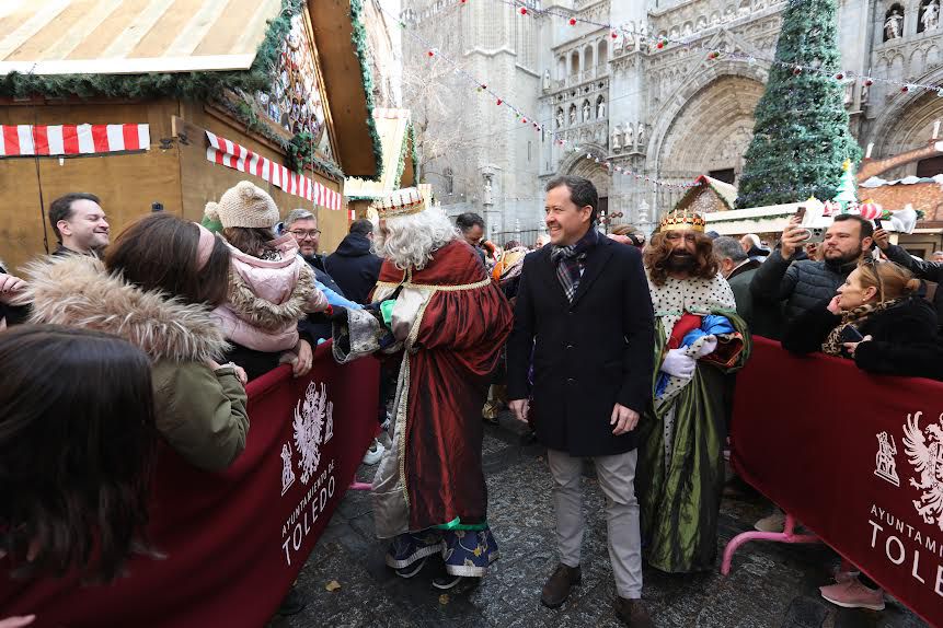 Los Reyes Magos ya están en Toledo: las fotos de su llegada