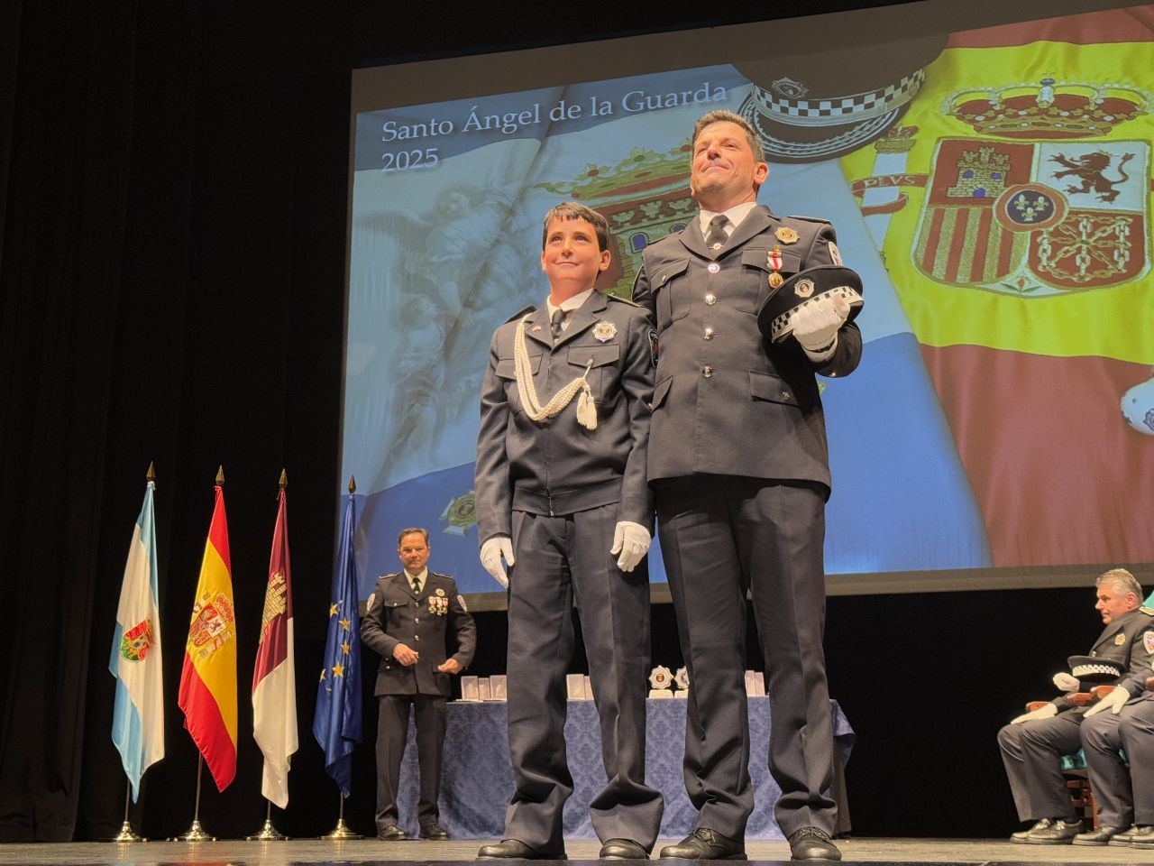 a Policía Local de Talavera celebra su patrón: emoción y muchas fotos