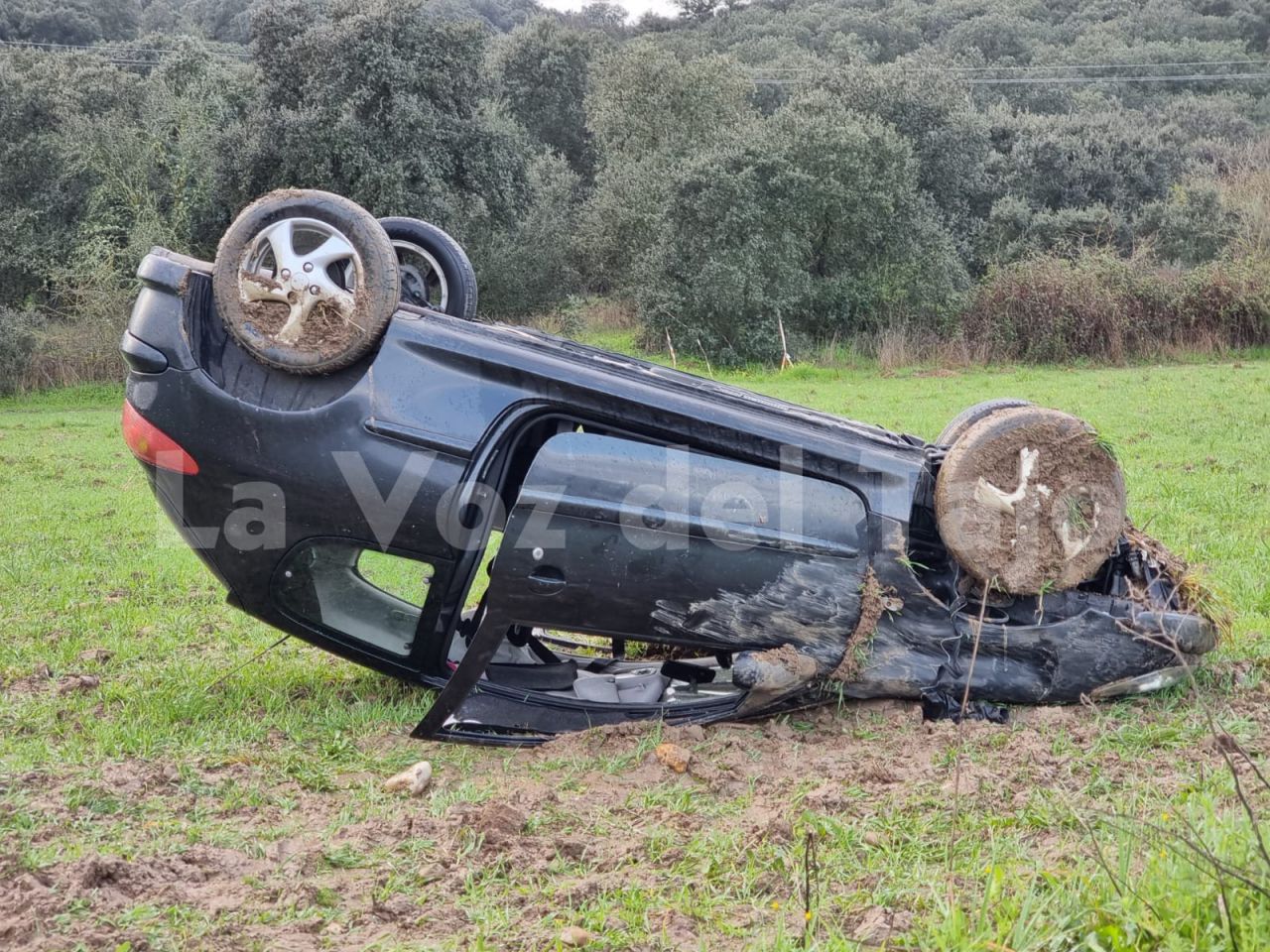 Impactante accidente en la comarca de Talavera de la Reina