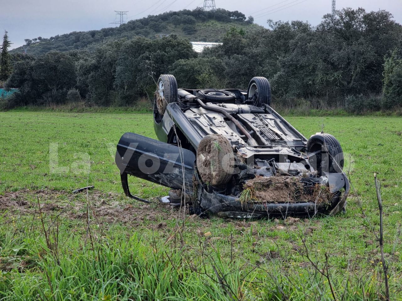 Impactante accidente en la comarca de Talavera de la Reina