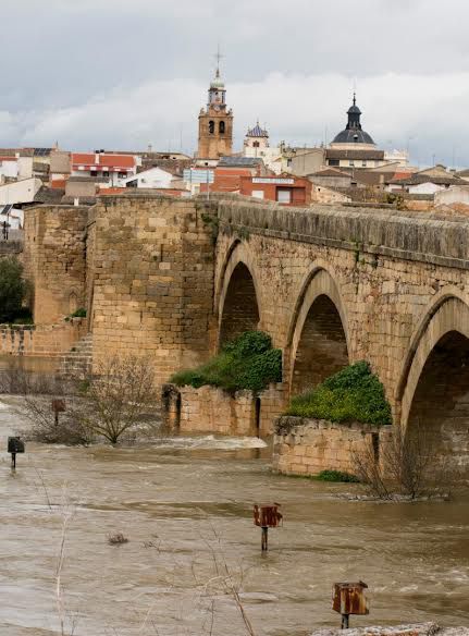 Impactantes imágenes de El Puente del Arzobispo y la presa de Azután