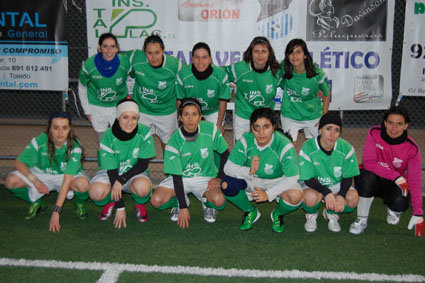 Once inicial del Talavera Atlético en su choque sabatino contra el Puertollano. (Foto: J.F.)