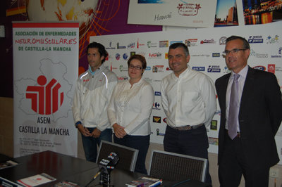 Núñez, Martín, Muelas y Alonso en la presentación. (Foto: Carlos Granda)