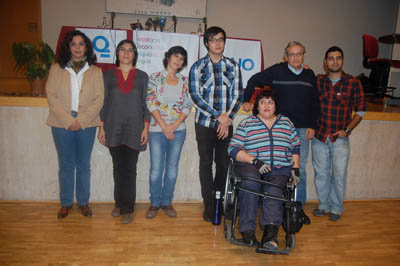 Miembros de la lista del partido Equo por Toledo. (Foto: Carlos Granda)