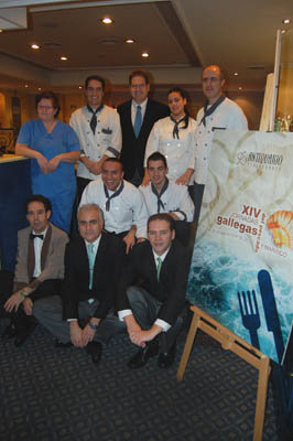 El equipo de Restaurante Antiquario.  (Foto: Carlos Granda)