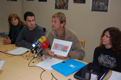 Desde Arrabal consideran que deben protegerse el yacimiento y otros valores arqueológicos de la zona. (Foto: J.F.)