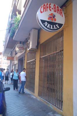 El Bar Nelly tras el suceso. (Foto: LVDT)