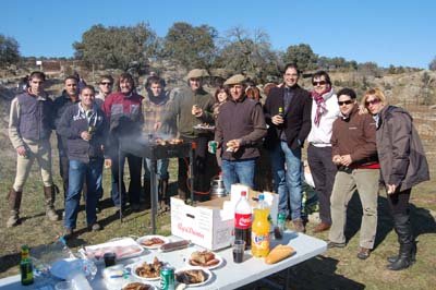 Los romeros disfrutaron de una amistosa jornada. (Foto: Carlos Granda)