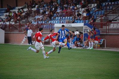 Ni contra el Moralo ni contra el Majadahonda venció el CF Talavera. (Foto: D.M.)