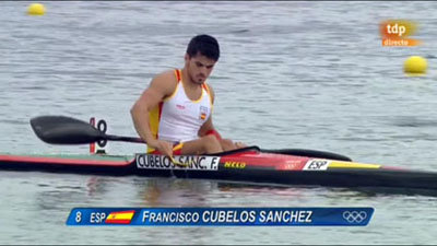 El deportista talaverano una vez disputada su prueba de K-1 1000 en las aguas tranquilas del espacio deportivo de Eton Dorney. (Foto: LA VOZ DEL TAJO.)