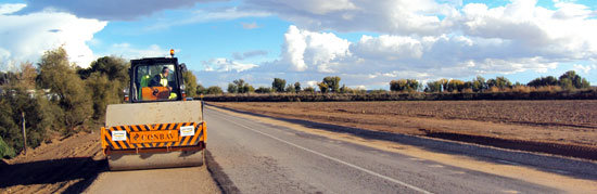 Fomento finaliza las obras de ensanche y refuerzo de la carretera CM-4006, en la provincia de Toledo