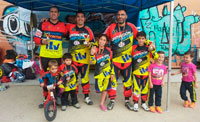 Tres podios para Formación Deportiva en la tercera prueba de la Liga BMX Keway