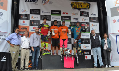 Butrón y Larrañaga salen de Talavera como campeones de España de Motocross