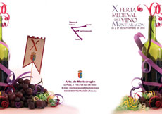 Todo preparado en Montearagón para la X Feria Medieval del Vino