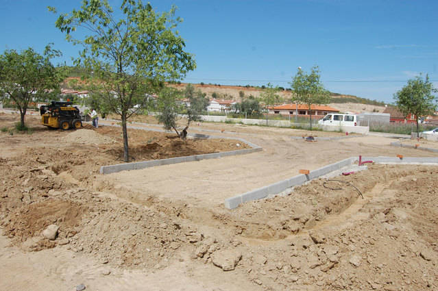 El Parque Manuel Plaza Pecci estará listo en unos días.