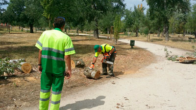 El Parque de Los Sifones reabre al público tras los daños sufridos por la tormenta del pasado domingo