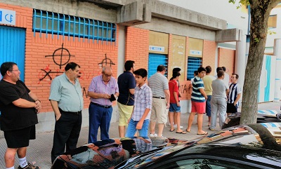 Gran expectación en las taquillas de El Prado para el encuentro de Copa ante la Balompédica Linense