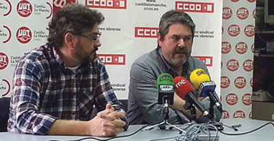 UGT y CCOO convocan una manifestación para defender el empleo el 27 de abril