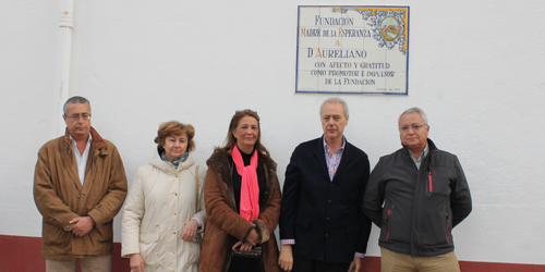 Homenaje a Aureliano Prieto, el trabajador silencioso por la Fundación Madre de la Esperanza