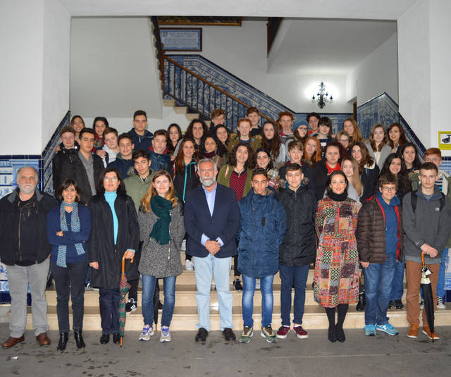 Visita de alumnos de Bath (Reino Unido) a Talavera