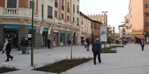 Las obras en la calle Corredera tendrán que completarse en 2016