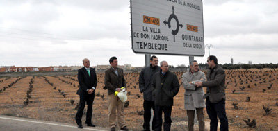 La Diputación de Toledo supervisa las inversiones en la red de carreteras provinciales