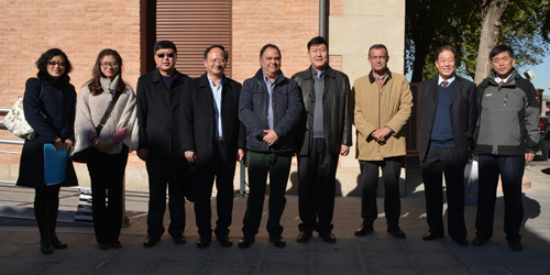 La Diputación de Toledo recibe a una delegación china interesada en los sistemas de riego para cultivo