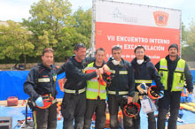 Bomberos de Belvís de la Jara participan en el Campeonato Nacional de Excarcelación en accidentes de Tráfico