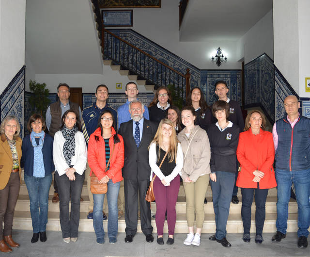 Alumnos norteamericanos de visita a Talavera