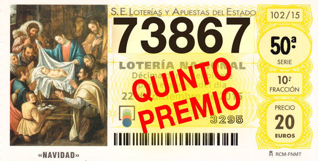 73867, un quinto premio que va íntegro a Barcelona