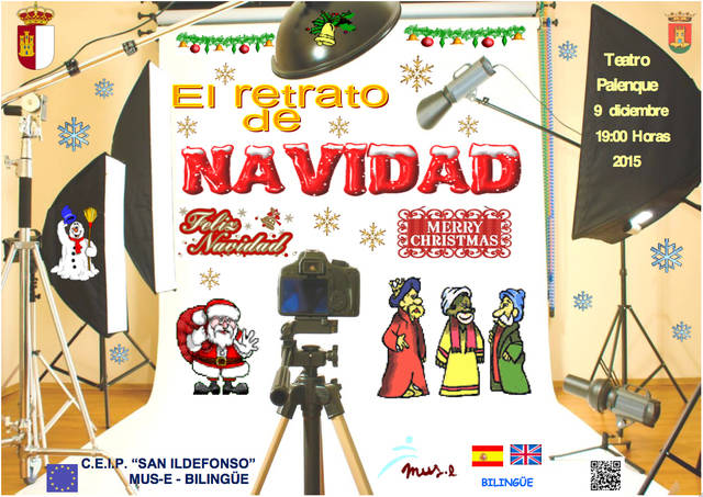 CEIP San Ildefonso trae 'El retrato de Navidad'