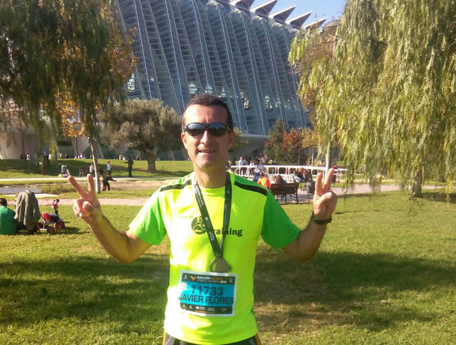 Talavera Training estuvo en la Maratón de Valencia