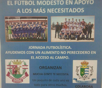 Jornada futbolística solidaria en el 'Jesús Fraile' de Patrocinio