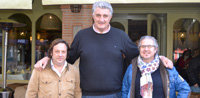 El gran Fernando Romay pasó por Talavera y visitó La Quinta del Acebuche 