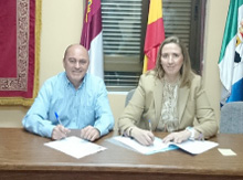 ADC-Tierras de Talavera firma un contrato para la construcción del Centro Cultural de Buenaventura