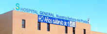 El Hospital General “Ntra. Sra. del Prado” de Talavera luce una gran cartel con motivo de su 40 aniversario