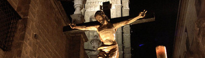 Procesión para el Sábado Santo en Toledo