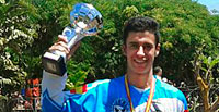 Alberto Ruiz, del BMX Talavera, subcampeón de España