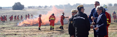 La Junta y la UME mejoran la formación conjunta para prevenir emergencias