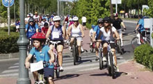 En torno a 300 participantes en un animado Día de la Bicicleta de Los Alcores