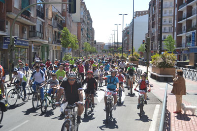 Talavera celebra por todo lo alto su Día de la Bicicleta más popular