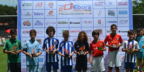 Benfica y CF Talavera se llevan la Ébora Formación Cup