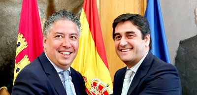 Echániz y Tomás Burgos firman un convenio de colaboración para mejorar la gestión de la Incapacidad Temporal