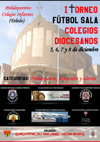 La Escuela de Joan Linares organiza el I Torneo de Fútbol Sala 'Colegios Diocesanos'