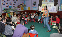 La escuela infantil Bichos recrea la Navidad al modo anglosajón